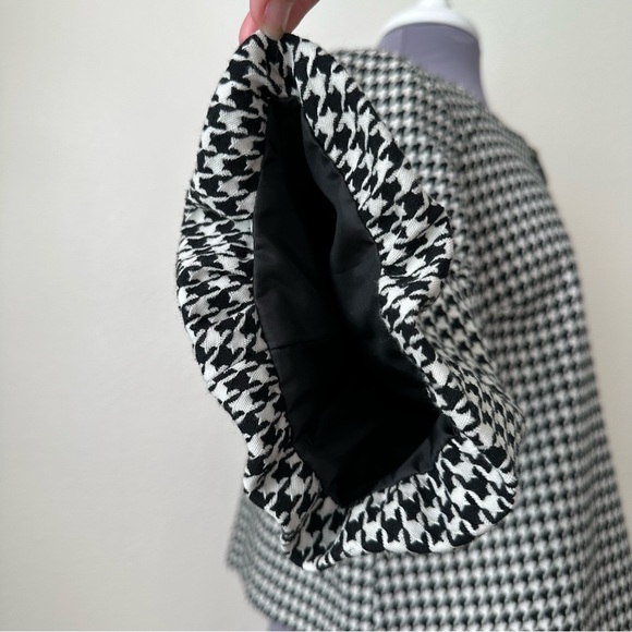 Vintage Houndstooth Stretch Blazer Sz PM - Picture 8 of 14
